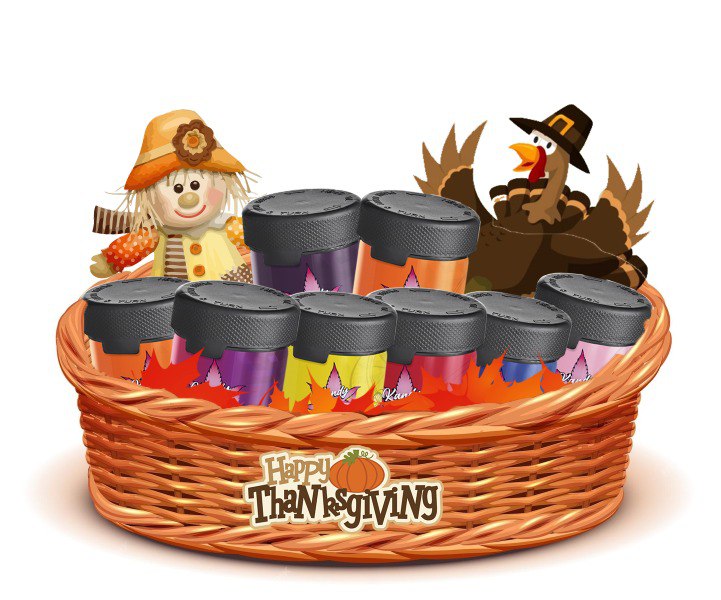 THANKSGIVING TRAY 8-PACK GUMMIES!