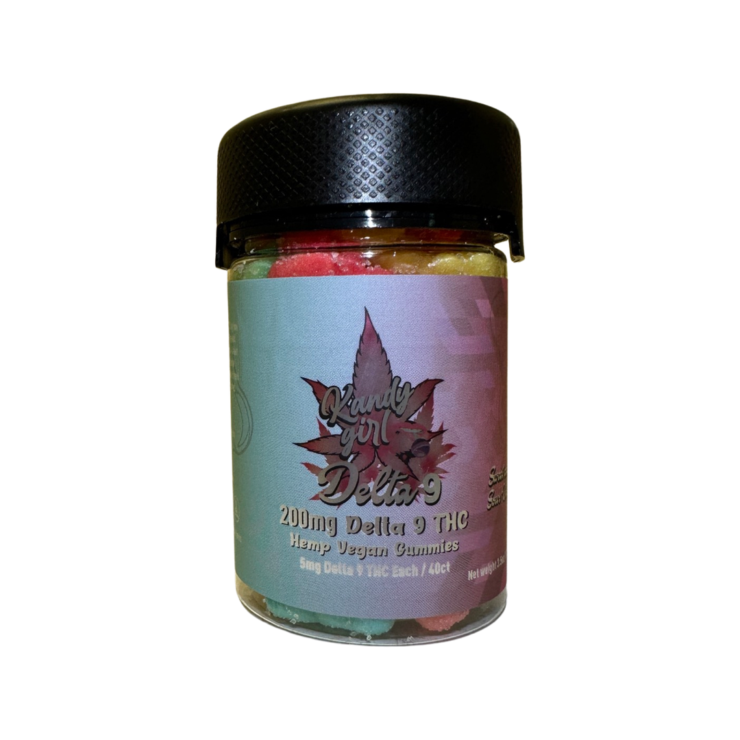 Delta-9 THC Vegan Gummies Sweet and Sour (200MG)