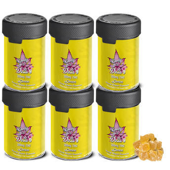 Delta 9 THC Gummies Lemon - Six Bottle Bundle