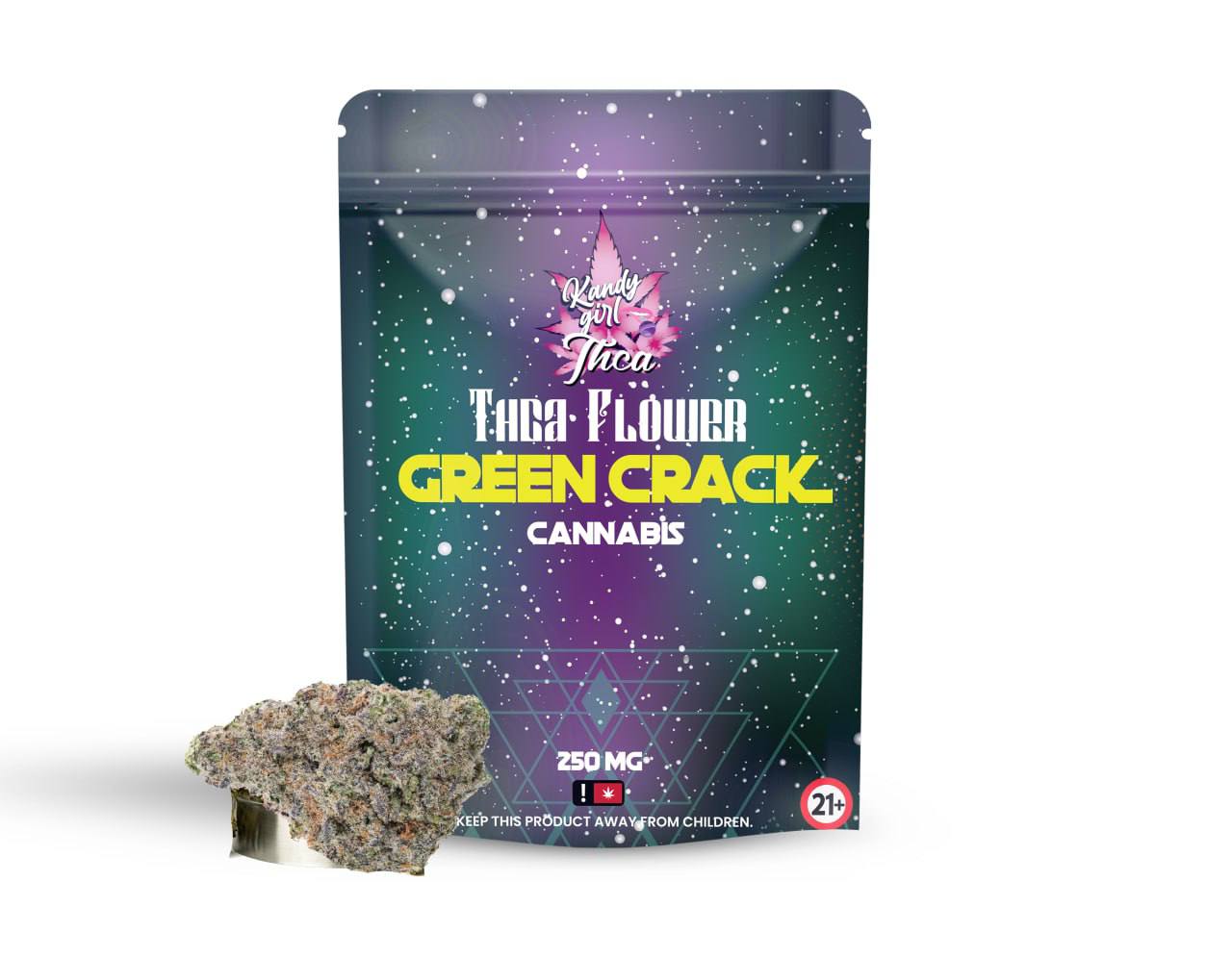THC A FLOWER - GREEN CRACK
