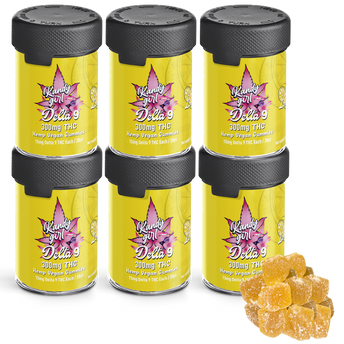 Delta 9 THC Gummies Lemon - Six Bottle Bundle