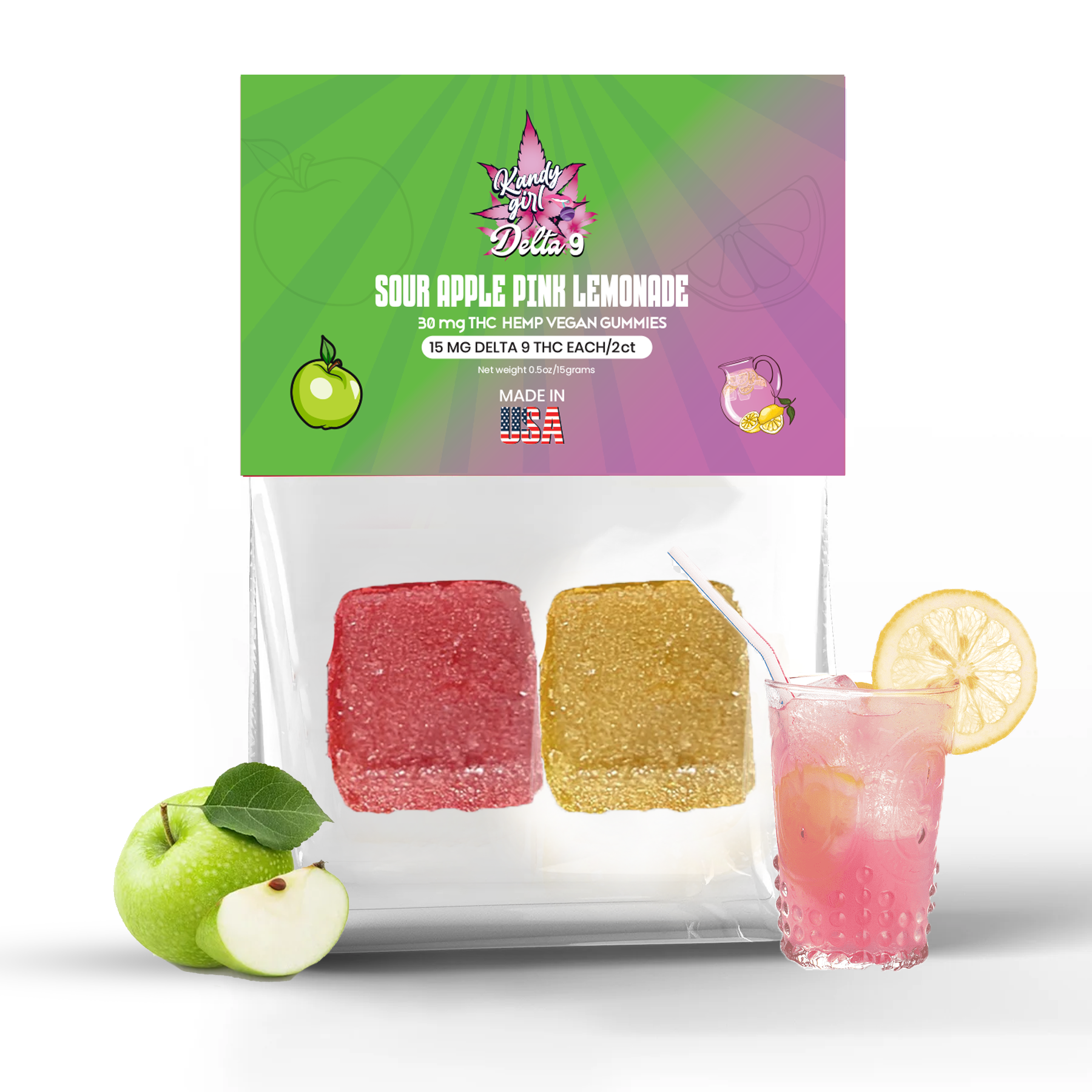 Free Delta 9 THC Sample 2-Variety Pack Gummies 30mg